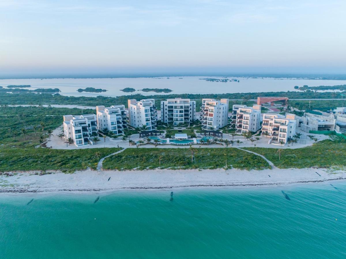 Playa, Selva, Cenotes, Ruinas, Marina Todo A 5 Km Lägenhet Telchac Puerto Exteriör bild