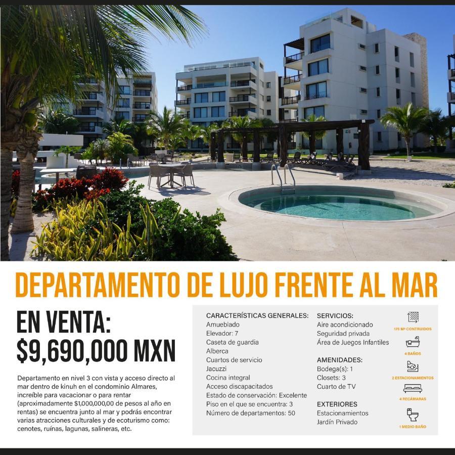 Playa, Selva, Cenotes, Ruinas, Marina Todo A 5 Km Lägenhet Telchac Puerto Exteriör bild